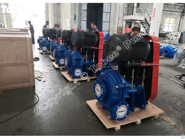 Tobee 8 6e Ah Rubber Lining Slurry Pumps And Spares Supplier