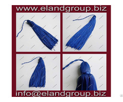 Blue Graduation Cap Tassels