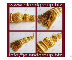 French Golden Bullion Tassels