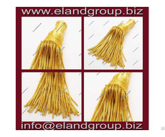 Gold Bullion Wire Tassels