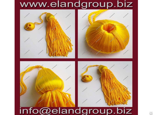 Gold Doctoral Silk Tassel