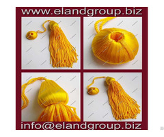 Gold Doctoral Silk Tassel