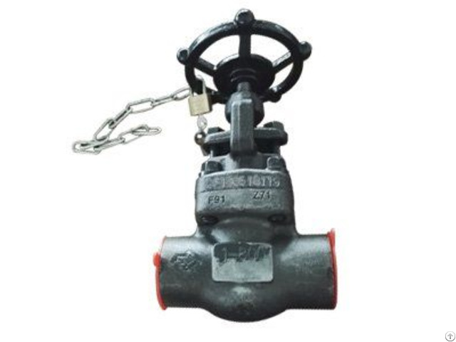 Sw End Globe Valve Asme A182 F91 Api 602 Trim 5 Dn 25 Pn 150