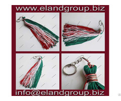 Graduation Charm Tassel Keyring