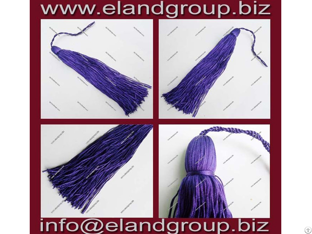 Purple Graduation Cap Tassels