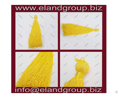 Yellow Graduation Cap Tassels