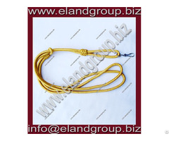 Military Band Gold Lanyard