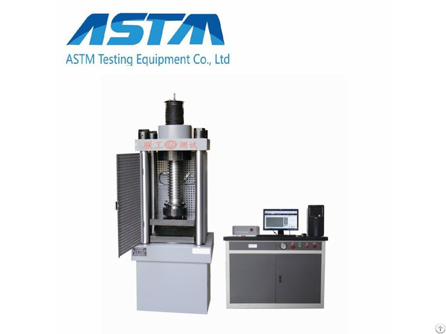 Computer Control Compression Testing Machine Yaw 2000 China