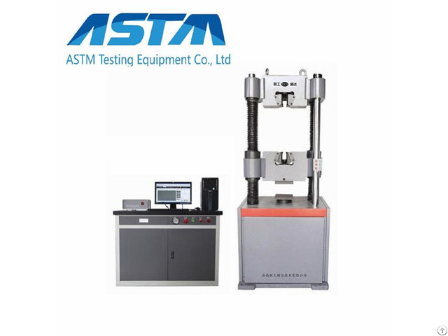 30ton Hydraulic Universal Testing Machine For Rebar Steel Bar Tensile Tester China