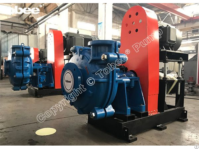 Tobee® 6x4d Ah Centrifugal Slurry Pumps With Zv Drive Type