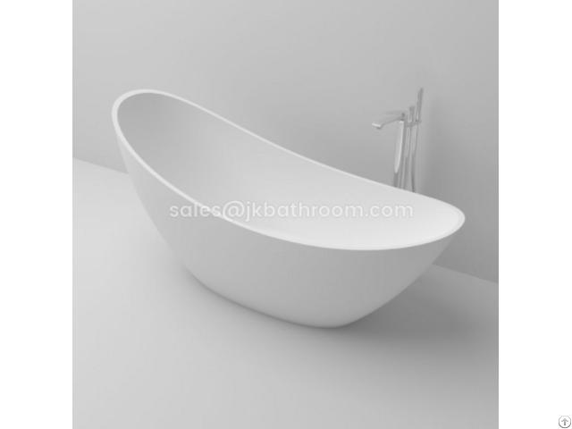 Solid Surface Free Standing Soaking Tub
