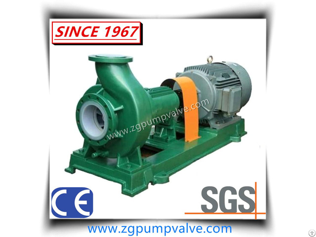 Teflon Lined Acid Resisting Centrifugal Pump