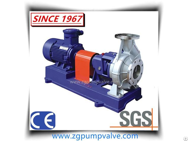 Stainless Steel Centrifugal Chemical Pump For Acid Resisting Processing