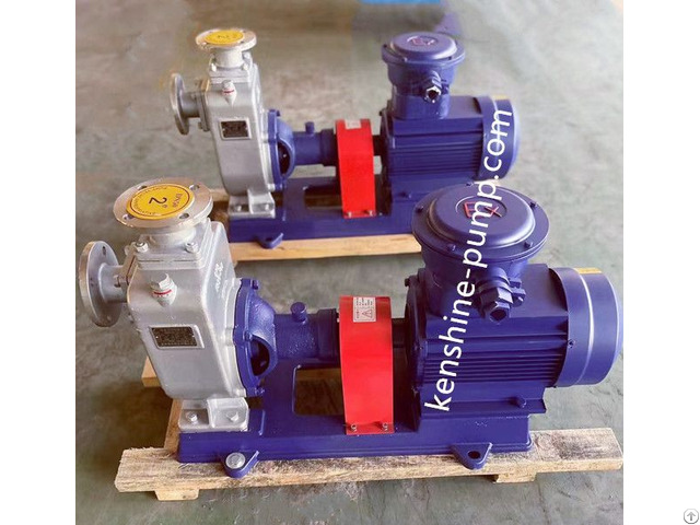 Corrosion Resistant Stainless Steel Self Priming Horizontal Pump