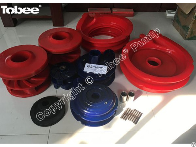 Tobee® Polyurethane Slurry Pump Parts