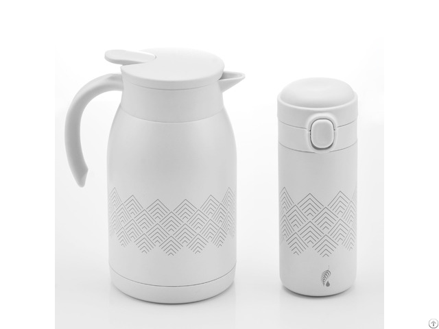 Coffee Pot And Bottle Set