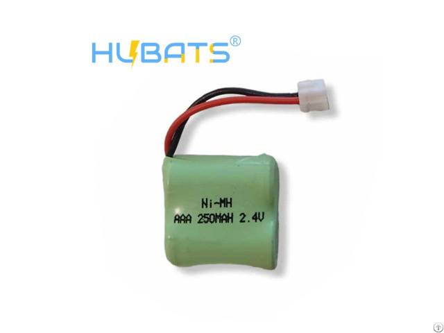 Hubats 1 2aaa Nimh 2 4v 250mah Ni Mh Batteries For Wireless Guest Paging Systems