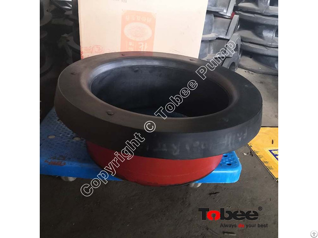 Tobee® 6f Ahf Horizontal Rubber Froth Slurry Pump Wearing Parts Throat Bush Fahf6083r55