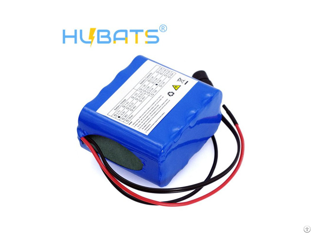 Hubats 14 8v 6 8ah 18650 4s2p Li Ion Battery Pack With Pcb For Night Fishing Lamp Heater Miner