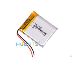 Hubats 603035 700mah 3 7v Li Polymer Battery For Dvr Gps Mp4 Camera Video Recorder