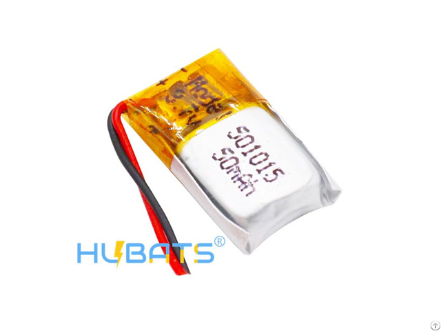 Hubats 501012 50mah 3 7v Lithium Polymer Lipo Battery For Tws Bluetooth Headset Speaker Smart Wear