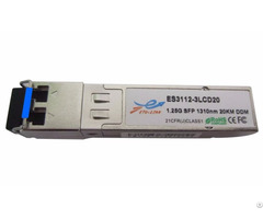 New Cisco Huawei Compatible 1.25g Sgmii Sfp 1000base 1310nm Sm Optical Transceiver 20km