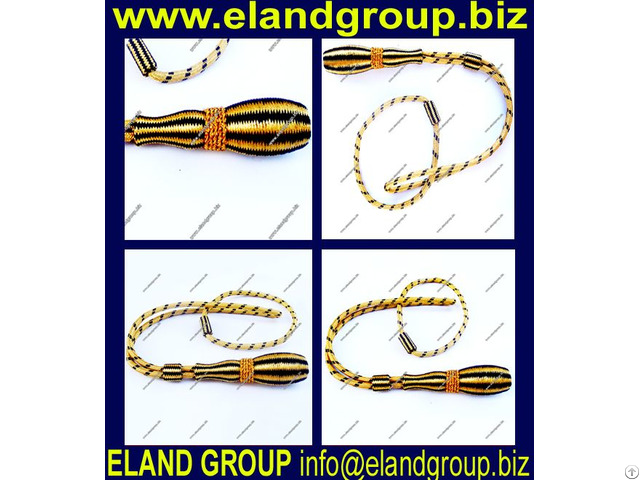 Army Gold And Black Sword Knot