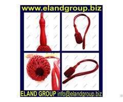 Burgundy Silk Officer Sword Knot