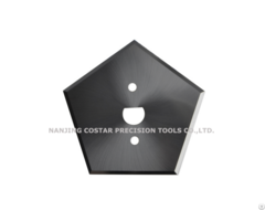 Tungsten Carbide Pentagon Blade For Starlinger Machine