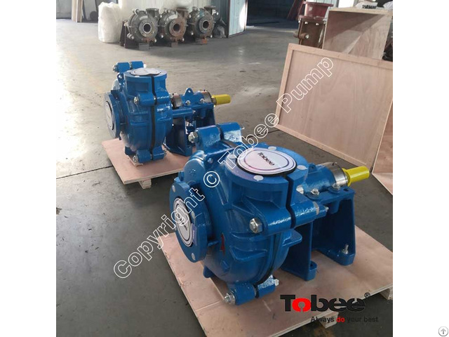 Tobee® 6x4d Ahr Rubber Lined Slurry Pump