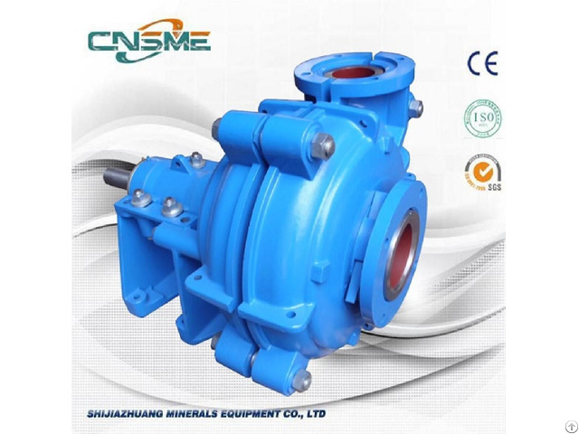 Sh Series Heavy Duty Slurry Pumps