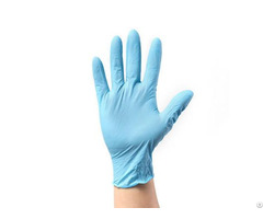 Blue Nitrile Disposable Gloves