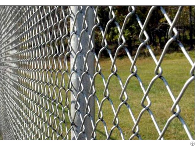 Galvanized Steel Chain Link Fence