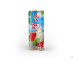 Es Kelapa Muda Cherry Juice Drink From Bena Brand