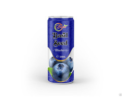 Basil Seed With Blueberry Drink From Bena Fruit Juice Own Brand