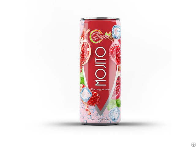 Pomegranate Mojito Cocktail Drink Own Brand From Bena Sparkling Water
