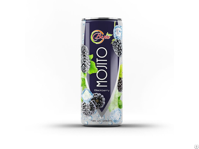 Blackberry Mojito Cocktail Drink From Bena Softdrink Own Brand