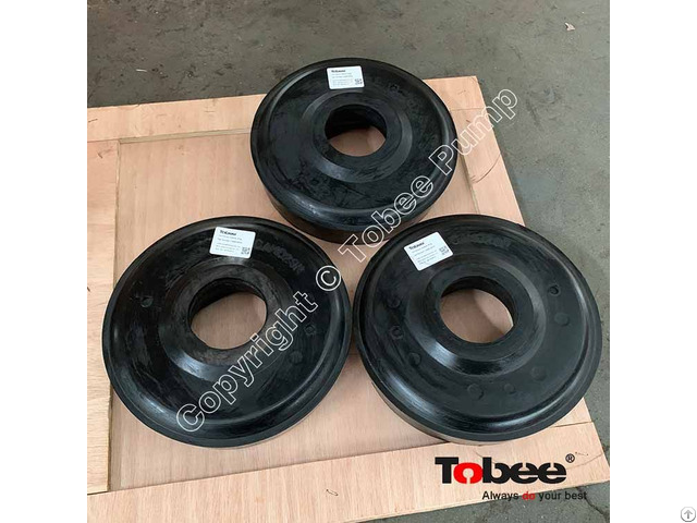 Tobee® Expeller Ring Cam029r55 Is Used For Rubber Lined Slurry Pump