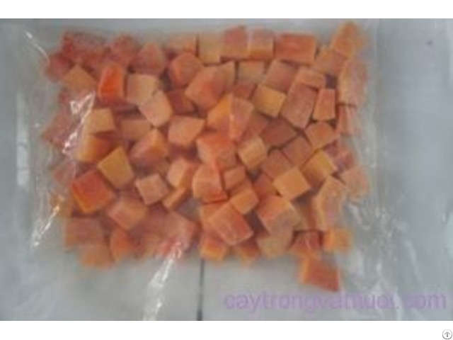 Hot Sale Frozen Papaya With High Quality From Vietnam