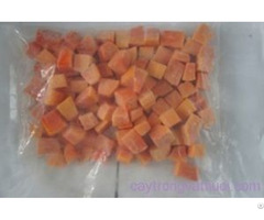 Hot Sale Frozen Papaya With High Quality From Vietnam