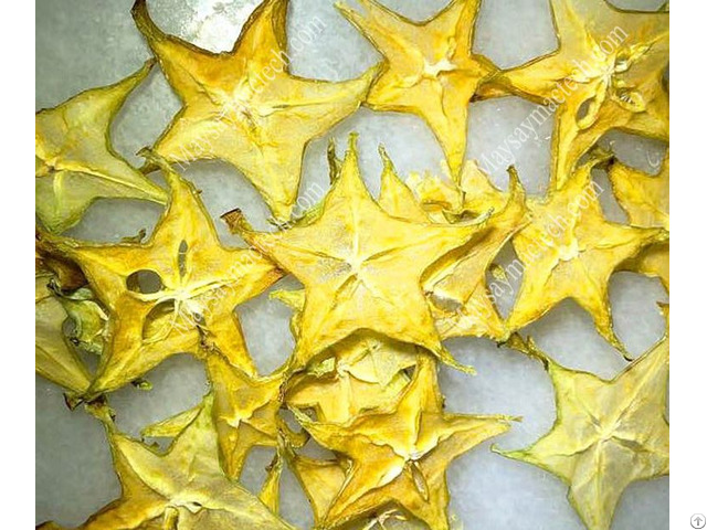 Dried Starfruit Slices Are Used As Raw Materials For Food Production