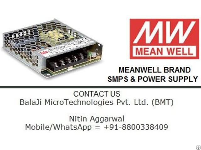 Meanwell Power Supply Industrial Automation