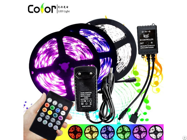 Amazon 12v Smd 5050 Rgb Set Tv Backlight Back Mood Lighting Led Strip Kit