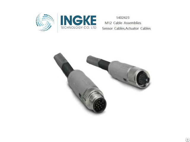 Ingke 1402423 M12 Cable Assemblies Sensor Actuator Cables