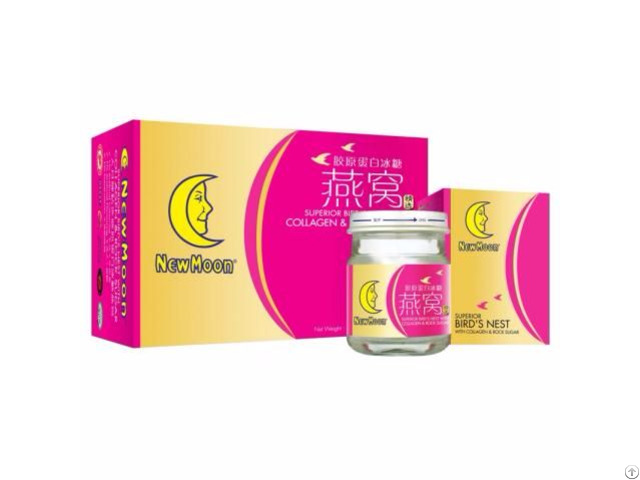 New Moon Superior Bird S Nest With Collagen And Rock Sugar