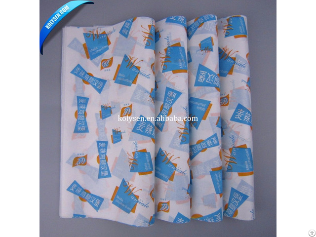 Fast Consumer Food Packaging Greaseproof Paper