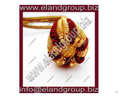 Gold Burgundy Sword Knot