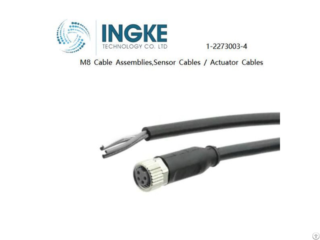 Ingke 1 2273003 4 M8 Cable Assemblies Sensor Actuator Cables