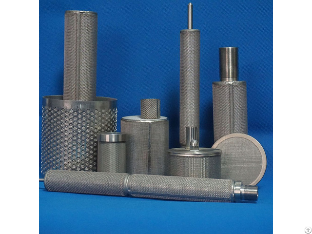 Sintered Mesh Filter Titanium Nickel Stainless Steel