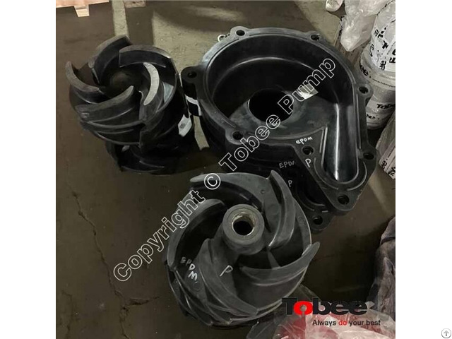 Tobee® 100rv Spr Rubber Lined Vertical Slurry Pump Spare Parts
